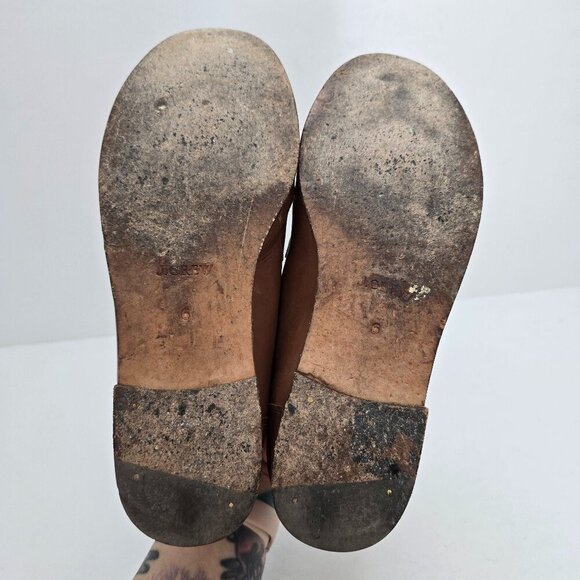 J.Crew | brown leather slip-on preppy pointed toe loafers shoes | WMS 6 - Picture 11 of 11